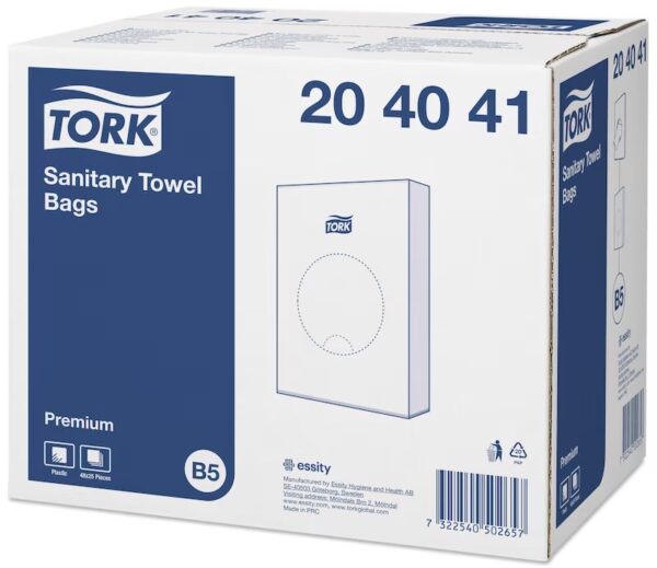 Tork hygiënezakjes 1L