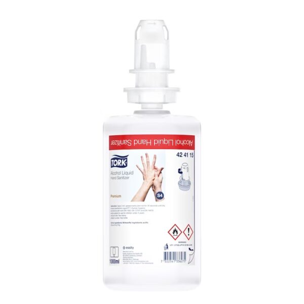Tork Vloeibare Alcohol voor Handdesinfectie.